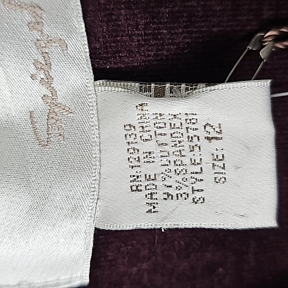 Spiegel Brown Corduroy Velvet Pant Suit - Picture 3 of 15